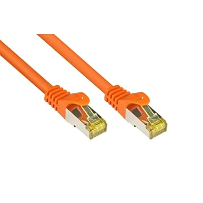 Afbeelding van Alcasa 40m Cat7 RJ 45 netwerkkabel S/FTP (S STP) Oranje
