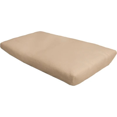 Afbeelding van MamaLoes Molton Nougat 40 x 80 cm Wieg Hoeslaken ML040403