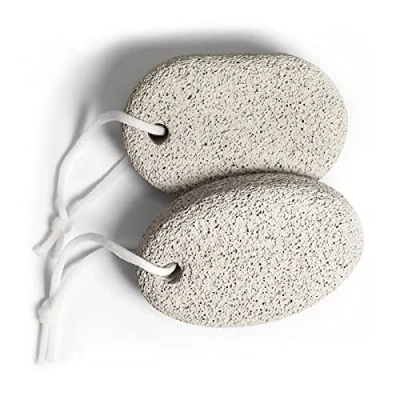 Afbeelding van Natuurlijke Puimsteen voor Voeten 2 PCS, FOGARY Lava Pedicure Tools Harde Huid Eelt Remover en Handen Voetvijl Exfoliatie om Dode te Verwijderen