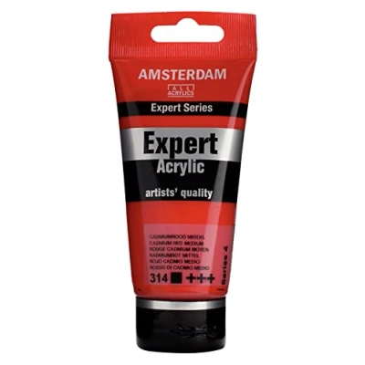 Afbeelding van Amsterdam Acrylverf Expert 314 Cadmiumrood middel 75 ml