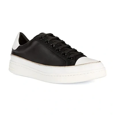 Afbeelding van Geox D JAYSEN dames Sneakers, zwart wit, 39 EU