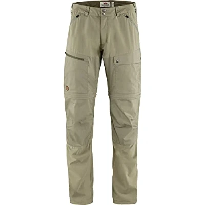 Afbeelding van FJALLRAVEN Abisko midsum.zip off trssrs mannen savanna light olive 46