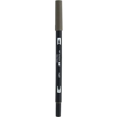 Afbeelding van Tombow ABT dubbele brushpen warm grey 8 N49