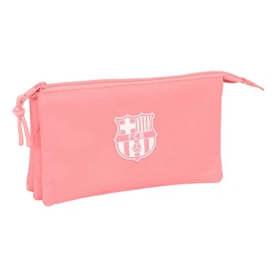 Afbeelding van Safta F.C.Barcelona Etui voor meisjes, ideaal kinderen op schoolleeftijd, comfortabel en veelzijdig, kwaliteit duurzaamheid, 22 x 3 12 cm, koraal, melocoton, Standaard, casual