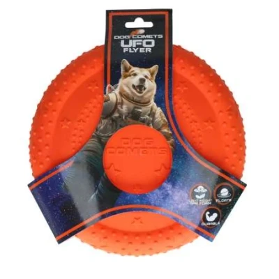 Afbeelding van Dog comets ufo flyer oranje