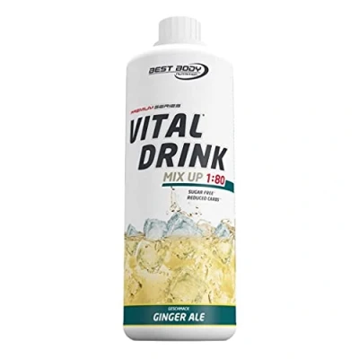 Afbeelding van Best Body Nutrition Low Carb Vital Drink 1000ml Black Berry
