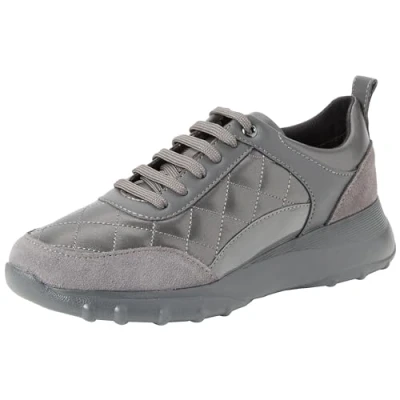 Afbeelding van Geox D Alleniee A Sneakers voor meisjes, donkergrijs (dark grey), 39 EU