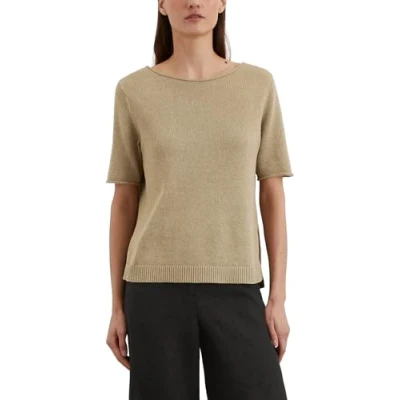 Afbeelding van Marc O&#039;Polo Kurzarmregular AUS Tshirt basic, Dames, Maat: Large, Summer sand