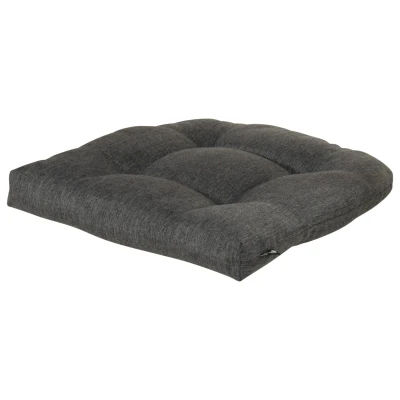 Afbeelding van Hartman Rotan Zitkussen 46 X 5 Bahama Anthracite Grijs Tuinkussens