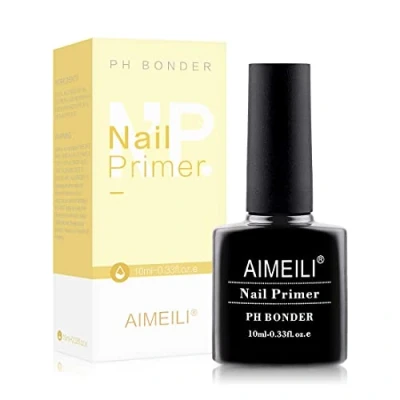 Afbeelding van AIMEILI Nail Primer, UV nagellak gel Nagelprimer Hechtingsbevorderaar voor Bouwgel, Kleurengel, Acrygel, Acryl 10 ml