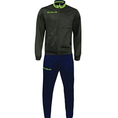 Afbeelding van Givova TR032, uniseks, Verde Militare Giallo Fluo, XS