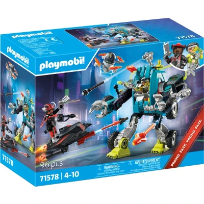 Afbeelding van Playmobil Robot vs. vliegglijder 71578