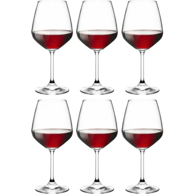 Afbeelding van Bormioli Rocco Rode Wijnglazen Restaurant 525 ml 6 stuks