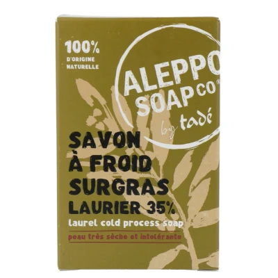Afbeelding van Aleppo Soap Co zeep 35% laurier doosje 150 g