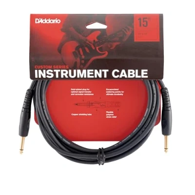 Afbeelding van D&#039;Addario PW G 15 Instrumentenkabl 4,5m Custom Instrumentenkabel