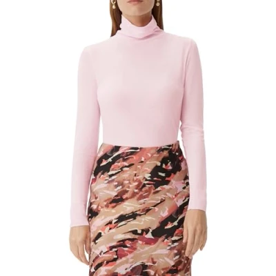Afbeelding van comma MIT Turtleneck Longsleeve, Dames, Maat: 40, Zartrosa