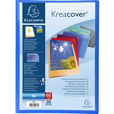 Afbeelding van Showalbum kreacover® 12 st. chromaline 30 tassen 60 zicht A4