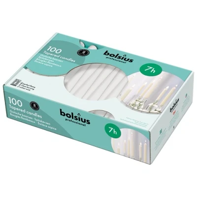 Afbeelding van Bolsius Gotisch Wit 200stuks
