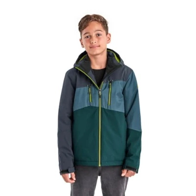 Afbeelding van killtec jongens Outdoorjack/functioneel jack met capuchon KOW 204 BYS JCKT, dark navy, 176, 38686 000