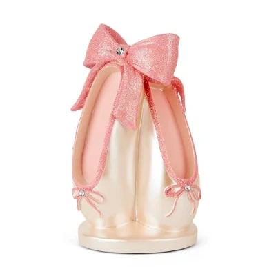 Afbeelding van Roze balletschoen spaarpot spaarvarken dans cadeau voor meisjes, kinderen en volwassenen