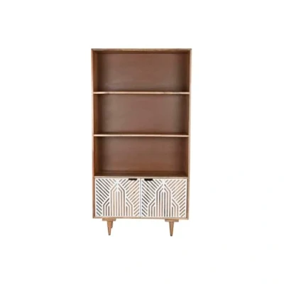Afbeelding van Planken Home ESPRIT Wit Mangohout 90 x 35 168 cm