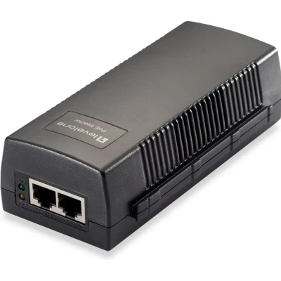 Afbeelding van LevelOne POI 2012 PoE adapter &amp; injector Fast Ethernet 52 V