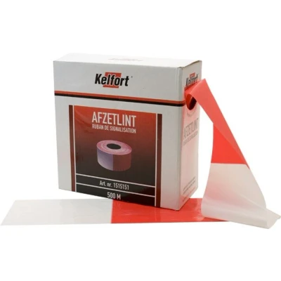 Afbeelding van Kelfort Afzetlint Rood/Wit