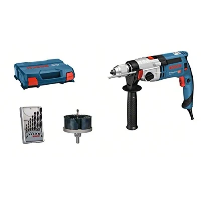 Afbeelding van Bosch Professional klopboormachine GSB 24 2 (1100 watt, max. draaimoment: 40/14,5 Nm, incl. accessoireset, in L Case)