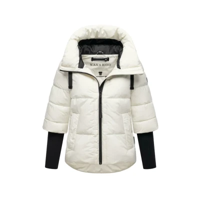 Afbeelding van Navahoo Stepp Lotusherz Winterjas, Dames, Maat: XS, Offwhite