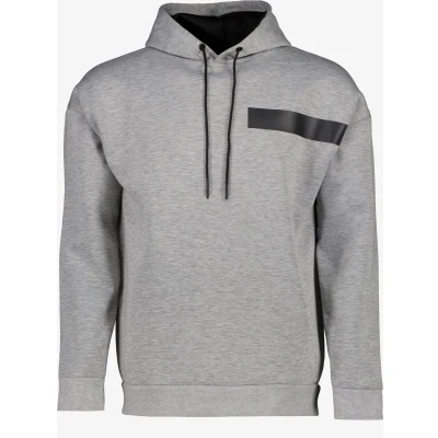 Afbeelding van Osaga heren hoodie grijs Maat S