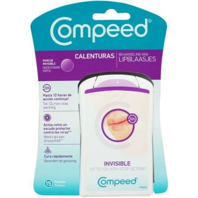 Afbeelding van 2x Compeed Lipblaasjes Patch 15 stuks