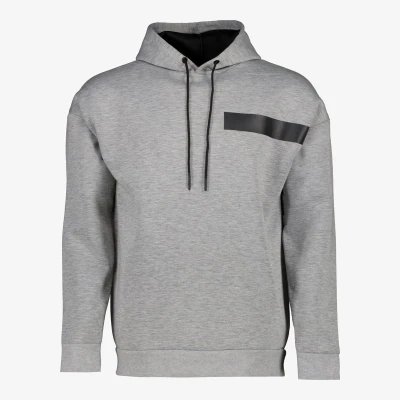 Afbeelding van Osaga heren hoodie grijs Maat L