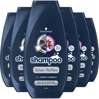 Afbeelding van Schwarzkopf Reflex Zilver Shampoo 5x 250ml