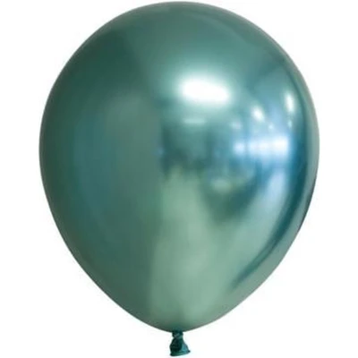 Afbeelding van Groene ballonnen chroom 13cm 100 stuks