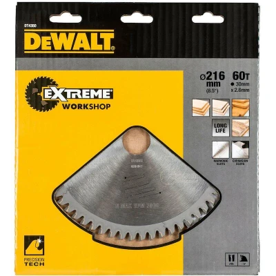 Afbeelding van DeWalt Accessoires Cirkelzaagbl. S40 216x30x60t DT4350 QZ