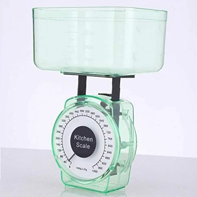 Afbeelding van Mechanische keukenweegschalen POWERTOOL Voedsel Weegschaal 1KG Capaciteit Compacte Bakweegschalen voor Dagelijks Koken (willekeurige kleur)