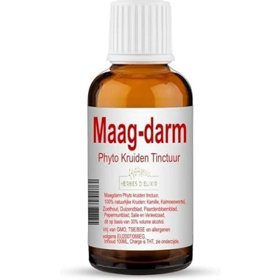 Afbeelding van Maag en darm tinctuur 100 ml Herbes D&#039;elixir