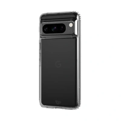Afbeelding van tech21 Evo Clear hoes voor Google Pixel 8 Pro Impact Protection Case Slim Fit Transparant