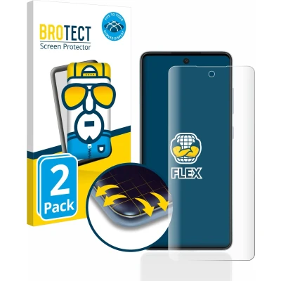 Afbeelding van BROTECT Screenprotector voor Samsung Galaxy A52 5G Folie Beschermfolie transparant volledig dekking (2 Stuks)