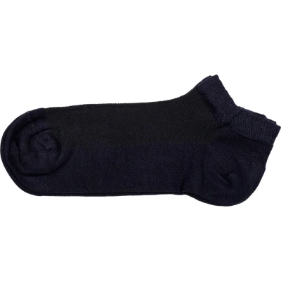 Afbeelding van Bamboe Sokken, Sneaker Socks, Antibacterieel , Dames en Heren, Kort 6 Paar, 39 42, Zwart