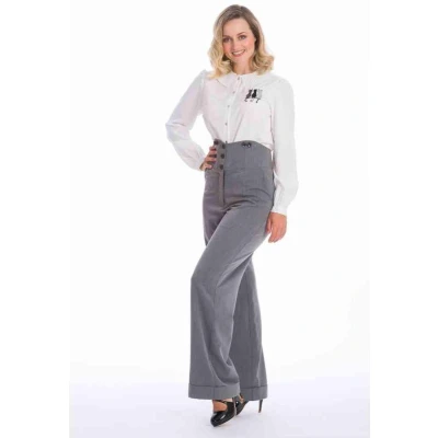 Afbeelding van Dancing Days GIRL BOSS Wijde broek XL Grijs