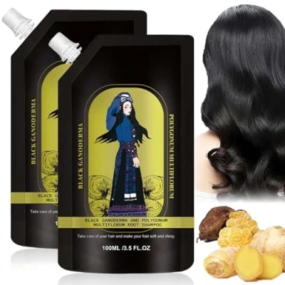 Afbeelding van Identicalven Hair Loss Shampoo,Ginger Plant Extract Anti Shampoo,Anti Shampoo,Hair Growth Shampoo,Oil Control Dandruff Shampoo for Women Men,for All Types