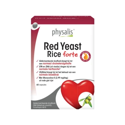 Afbeelding van Physalis Red Yeast Rice Forte Capsules 60CP