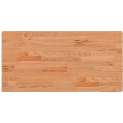 Afbeelding van vidaXL Wastafelblad 80x40x2,5 cm massief beukenhout