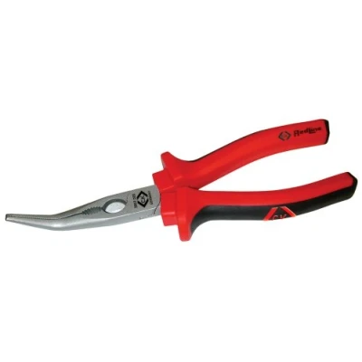 Afbeelding van C.K T3907 8 Werkplaats Spitsbektang 45 gebogen 200 mm