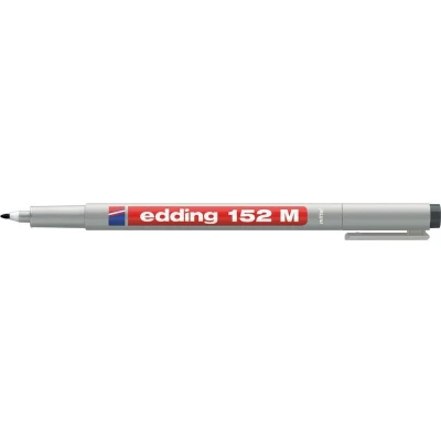 Afbeelding van edding 152 M OHP marker non permanent zwart 4 152001