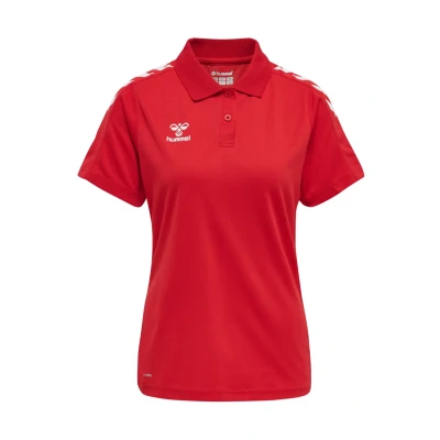 Afbeelding van Hummel Hmlcore XK Functional Poloshirt, Dames, Maat: XXL, True red