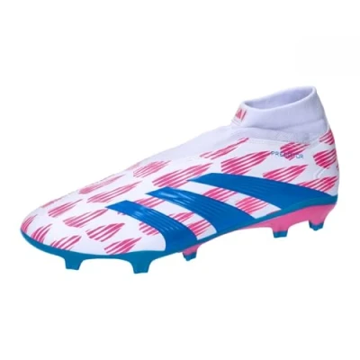 Afbeelding van adidas Performance Predator League Laceless FIRM Ground Voetbalschoenen met kunststof noppen, Heren, Maat: 42 2/3 Textiel/ synthetisch