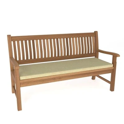 Afbeelding van POKAR Tuinbankkussen Eetbank Zitkussen Sofa Kussen voor Patio Binnen &amp; Buiten (170 x 40 5, Beige)