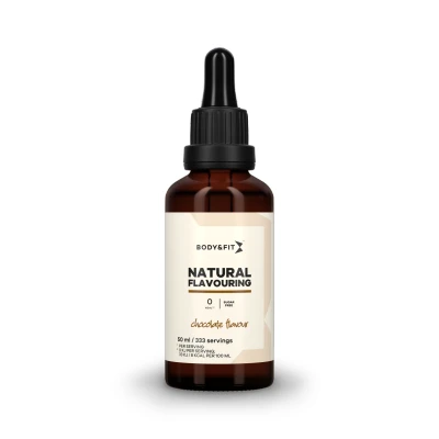 Afbeelding van Body &amp; Fit Natural Flavouring Suikervrij 0 calorieën 50 ml Chocolade